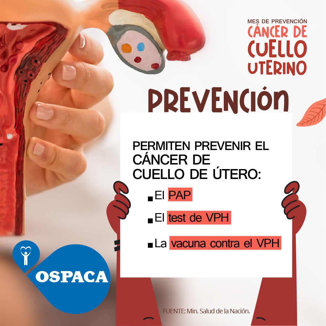 Ospaca Campañas De Prevención Cáncer De Cuello De Útero 7225