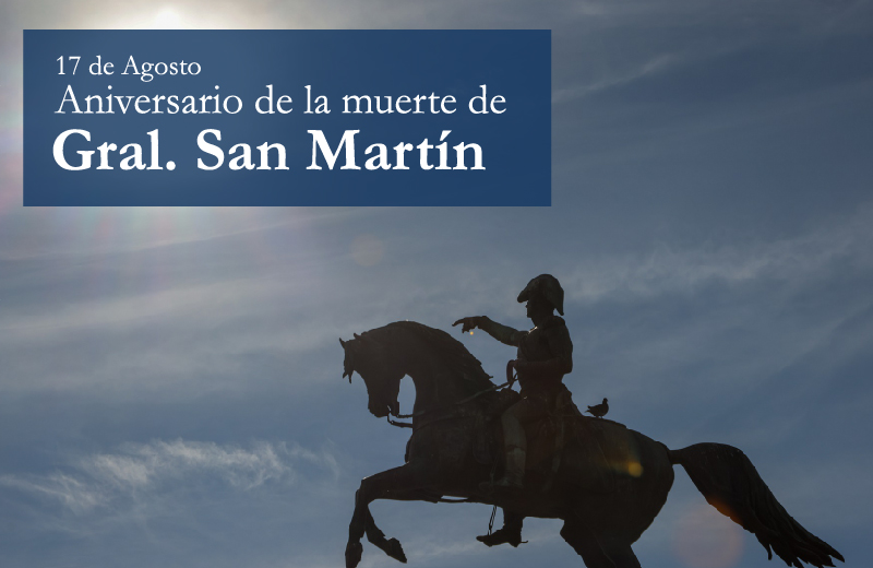 ANIVERSARIO FALLECIMIENTO GRAL. SAN MARTIN