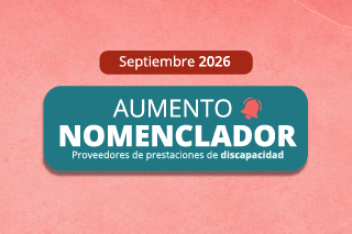 Aumento Nomenclador Septiembre 2026